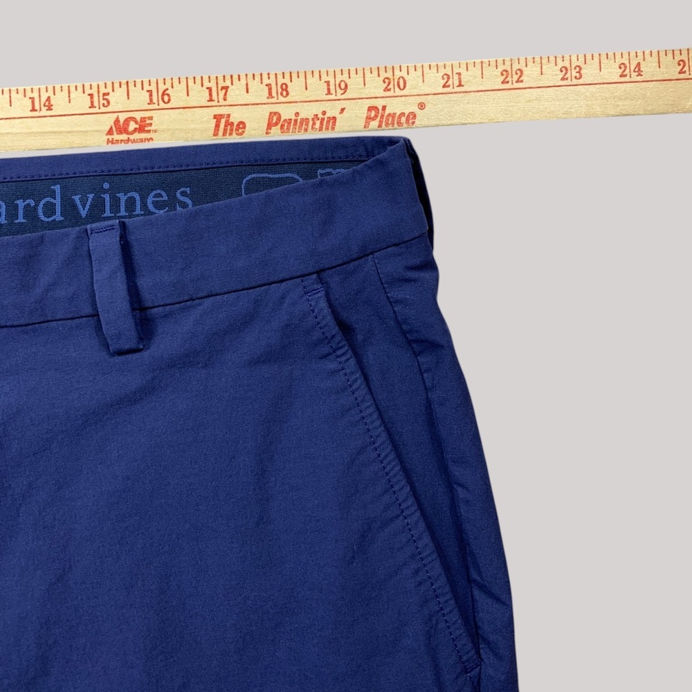 Vineyard Vines Performance Golf Pant Mens 40x31 Blue 4-Way Stretch Wicking - Picture 5 of 10